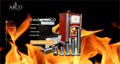 Desktop Screenshot of estufaselarco.com.mx